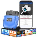 NEXAS NexLink Bluetooth OBD2 Scanner Compatible with Various Third-party Apps Like BimmerCode, Car Code Reader Check Engine Light Car EngineTool for Vehicles after 1996 and Motorcycles Specially