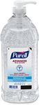 Purell Advanced Hand Sanitizer Refreshing Gel, Clean Scent, 2-Liter Pump Bottle (Pack of 1). 9625-04