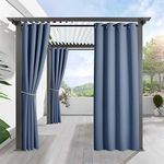 RYB HOME Outdoor Blackout Curtains 