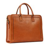 Banuce Full Grains Italian Leather Briefcase for Women Work Bag Purse 14 Inch Laptop Tote Bags Ladies Office Carrying Bag