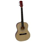 Oypla 39" Full Size 4/4 6 String Steel Strung Acoustic Guitar