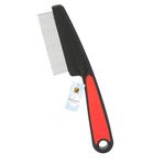 Foodie Puppies Pet Flea Comb for Dog, Cat, Birds and Rabbit (Flea Comb - Large) | Stainless Steel Fine Tooth Flea Lice Tear Stain Remover Comb | Hair Nit Comb For Head Nit Treatment Removes Head Nits