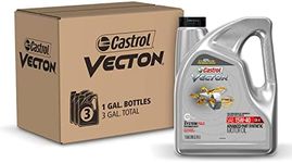 Castrol Vecton 15W-40 CK-4 Advanced Part Synthetic Diesel Engine Oil, 1 Gallon, Pack of 3