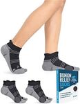 Doctor's Select Bunion Relief Socks 2 Pairs - Bunion Socks for Women and Men | Compression Bunion Corrector Socks for Women