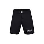 Hawk Sports MMA BJJ Unisex Cross Training Gym Boxing Grappling Kickboxing Muay Thai Running Wrestling No Gi Workout Athletic Shorts (Black, Waist 32'')