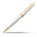 Cross Bailey Light Polished White Resin Ballpoint Pen – Refillable, Fine Point Black Ink, Presented in Everyday Gift Box
