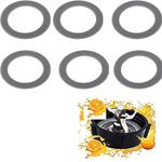 CAVLA 6 Pack Blender Gasket Seals Blender Gasket Replacement Part for Oster and Osterizer Blender Models, O-Ring Gasket Seal