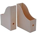 Ikea Knüff Wooden Magazine Rack Set of 2 9 x 24 x 31 cm and 10 x 25 x 31 cm