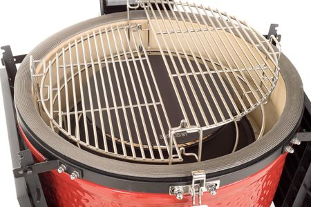 Kamado Joe Classic III Charcoal Grill – Ceramic, Red