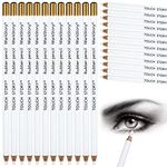 12 Pieces Eraser Pencils Set for Artists, Professional Highlight Painting Eraser Wooden Sketch Eraser Pen for Sketching, Revise Erasing Details Charcoal Drawings, 6.9 Inch