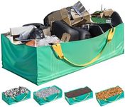 Skywin Dumpster Bag - Foldable and Reusable Construction Bags for Waste, Multiple Times Use During Renovations Tear Resistant and Can Hold Up to 3,500 lbs