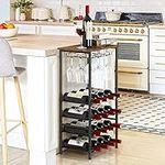 Wine Rack Freestanding Floor, Rusti