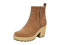 Dr. Scholl's Shoes Womens Win Over Suede Ankle Boots Tan 9.5 Medium (B,M)