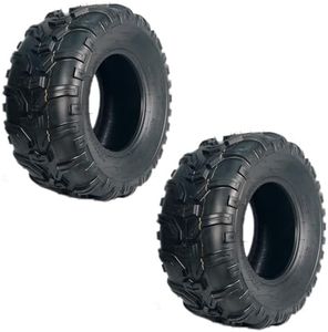 24x10x11 ATV Tires, 2 Pack 24x10-11 ATV UTV Tires 24 10 11 All Terrain Tires for Trail, Desert, Mud, Dirt, Street, Sand, 6PR Tubeless