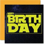 Galactic Birthday Cards for Men & W