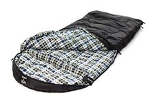 Grizzly -50 Degree Ripstop Sleeping Bag, Black