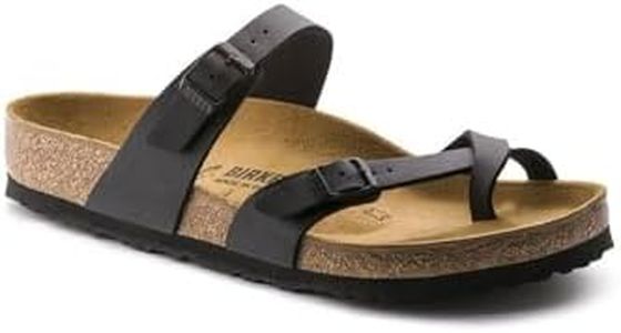 Birkenstock Women's Mayari Sandals, Birko-Flor, Black, 7 US W