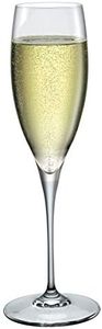 Bormioli Rocco 170063GBB021990 Premium Flute Glass, Set of 4, 8.5 oz, Clear