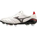 Mizuno Neo IV Japan Mix Morelia Neo 4 Japan MIX P1GC233009 White x Black x Chinese Red Soccer Spike, multicolor (white / black), 27.0 cm