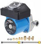 BOKYWOX Extremely Quiet Instant Hot Water Recirculating Pump System with Built-In Timer for Tank Water Heaters,