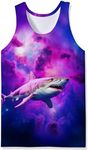 Goodstoworld Men Shark Tank Tops Pu