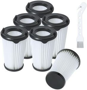 Inwee Pack of 6 Filters for AEG Ergorapido CX7 Vacuum Cleaner Filter, Replacement for AEF150 CX7 Flexibility Animal Replacement Filter for All Models CX7-2 & QX8 Animal X Power CX7-2-45an