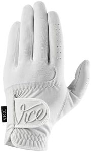 VICE Golf Duro White | Golf Glove | Features: Highly Durable Synthetic Suede, Great fit and Feel