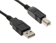 10ft Black USB Printer Cable Cord for Neat Receipts Scanner Neatdesk ND-1000