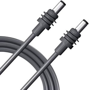 Starlink Mini DC Power Cable, 16.4 FT Starlink Cable for Starlink Mini Replacement Extension Cable Waterproof-Gray (16.4 FT/5 M)