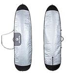 G GATRIAL Surfboard Bag with Wetsuit Changing Matt, Surf Long Board Leather Protective Bag, Board Storage Carrying Bags for Outdoor&Travel,6'0