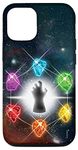 iPhone 12/12 Pro Marvel Thanos Infinity Gauntlet with Six Infinity Stones Case