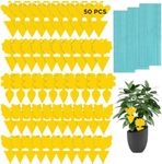 50 PCS Sticky Traps, KIKISML Yellow