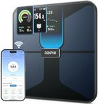 RENPHO Scale with BMI, Body Fat, Muscle Mass, Smart Scale for Body Weight, Wi-Fi & Bluetooth Body Composition Scale, Rechargeable, Elis Evo