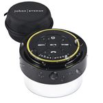 Portable Bluetooth Shower Speaker with Travel Case, Best Waterproof Rating IPX7, Wirelessly Pairs with Bluetooth Devices, Enjoy at The Pool, Beach, Camping; TWS Pairing Option- with Black Travel CASE