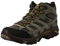 Merrell Men's Moab 2 Mid Waterproof Hiking Boot (12 D(M) US, Walnut)