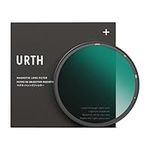 Urth 62mm Magnetic Circular Polarizing (CPL) Lens Filter (Plus+) — 20-Layer Nano-Coated, Slim Design for Camera Lens Polarization