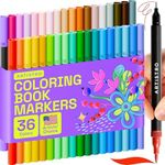 ARTISTRO 36 Brush Marker Pens Color
