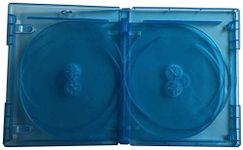 New 1 MegaDisc 15mm Blu-ray Replacement Case Holds 6 Discs Premium