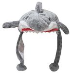 Petitebelle Grey Shark Hat (One Size)