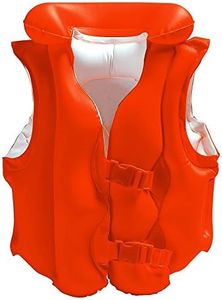 FIZLOZ Children Swim Pool Float Swim Best Jacket Life Jacket Safety Swimming Jacket for 5-8 Years Kids 1Pcs- Multicolor