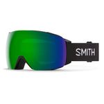 SMITH I/O MAG XL Goggles with ChromaPop Lens – Performance Snowsports Goggles with Easy Lens Change Technology for Skiing & Snowboarding – for Men & Women – Black + Sun Green Mirror Lens