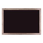 U Brands Magnetic Chalkboard, 36 x 24 Inches, Rustic Wood Frame (4549U00-01)