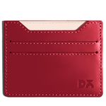 DailyObjects Slim Skinny Fit Card Wallet for Men and Women | Durable Vegan PU Leather | Credit/Debit Card Holder | 3 Slots for Cash, Card & IDs | Stylish Pocket Purse | Money Organiser