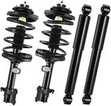 AUTOSAVER88 Front Pair Complete Quick Struts Rear Shock Absorber Compatible with 2001 2002 Acura MDX, 2003-2008 Pilot