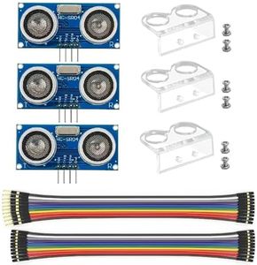 WWZMDiB ((((3Pcs)))) HC-SR04 Ultrasonic Sensor Module Distance Measuring Sensor Module for Arduino R3 MEGA Mega2560 (3)