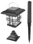 Lyyt Bright Solar LED Garden Lantern 8 Light UK