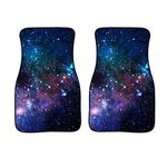 Showudesigns All Weather Car Floor Mats Galaxy Space Star Print Car Mat Universal Heavy Duty Rubber Floor Mat for Cars, SUVs and Trucks