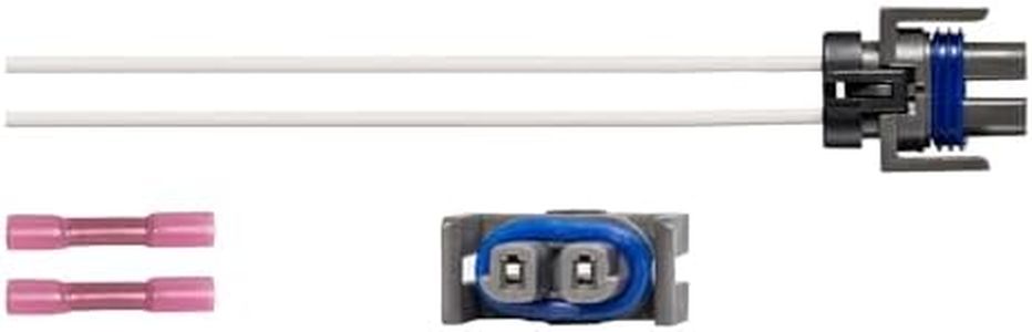 ENA 2-Way Multi-Purpose Connector Pigtail Replace for PT209 12101937 HVAC Clutch Coil Connector Compatible with Buick Cadillac Chevrolet GMC Hummer Isuzu Oldsmobile Pontiac Saab Saturn 1989-2012