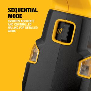DEWALT 18V XR Cordless Brushless Nail Gun – Electric Nailer