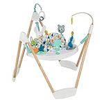 Evenflo Exersaucer Woodland Wonder Baby Play Activity Center Jumper with 13 Plus Fun Activities, Enhanced Springs and 360 Degree Rotational Play